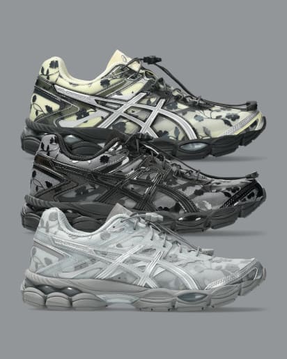 シューズ(女性用) asics x Cecilie Bahnsen GEL-CUMULUS 16 GEL-CUMULUS 16 SSCB | Unisex | Ivory/Black | Sportstyle